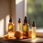 Citrus Essential Oils Basking in Sunlight