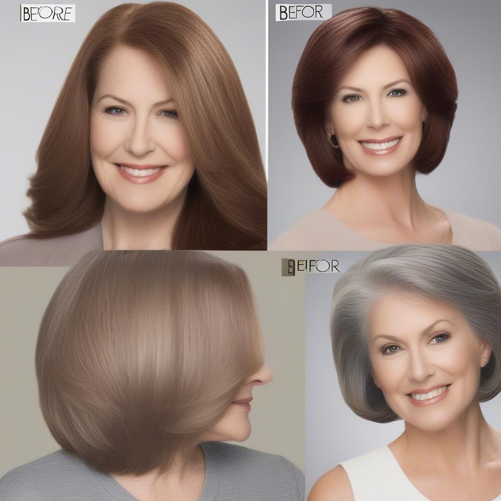 Clairol Soy4plex Demi-Permanent Hair Color Results