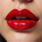 Classic Cupid's Bow Lipstick Application