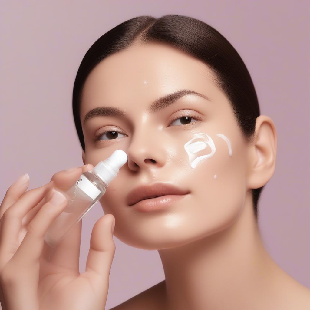 Applying Clean Retinol