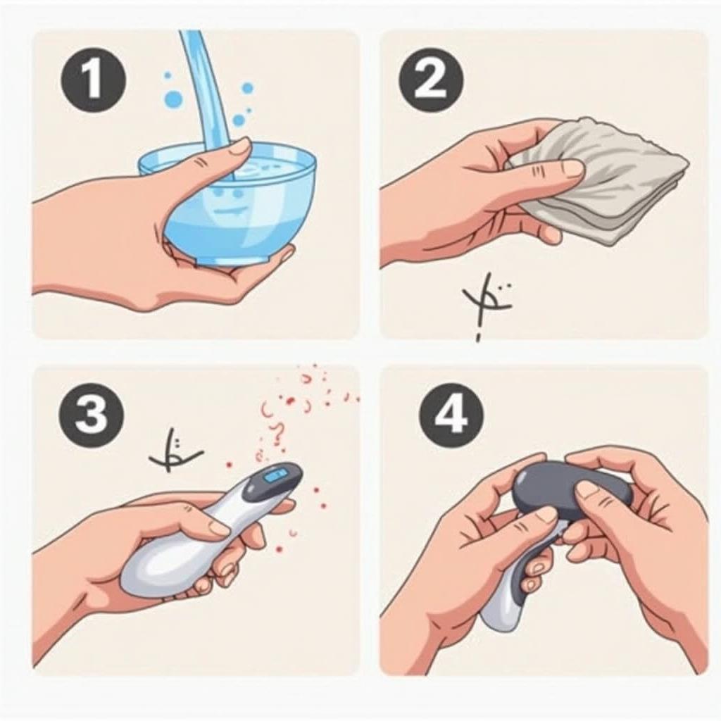 Cleaning a Small Vibrator