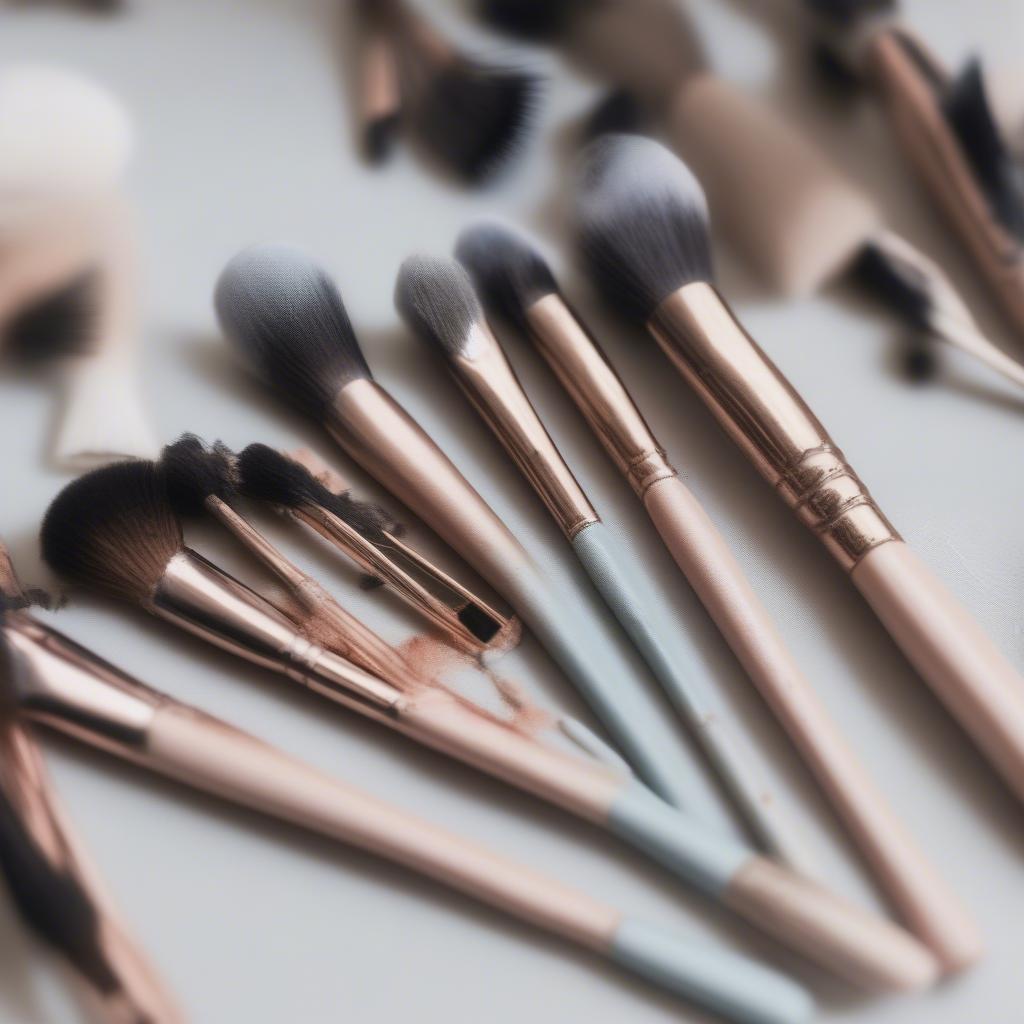 Cleaning Eye Makeup Brushes