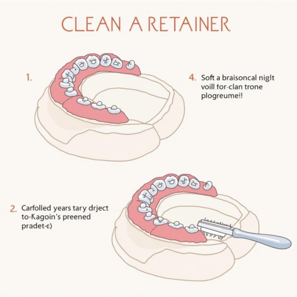 Cleaning a Retainer