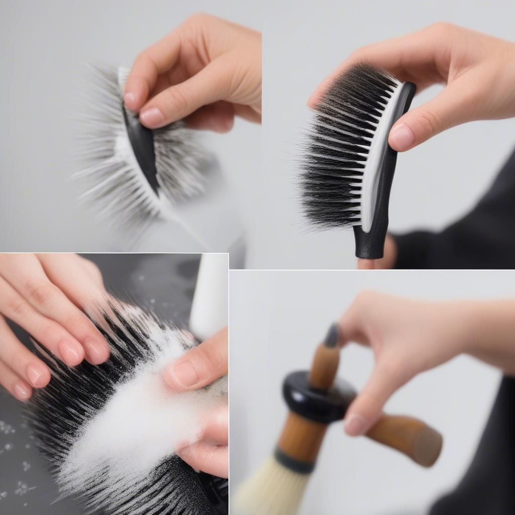 How to Clean a Short Hair Brush