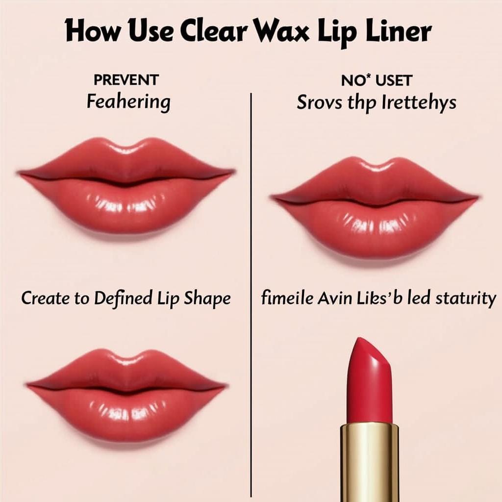 Benefits of Clear Wax Lip Liner