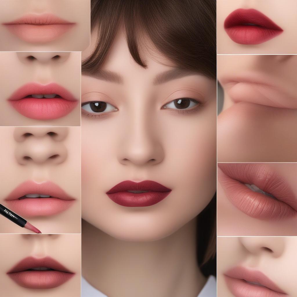 Clio Velvet Lip Pencil Application Techniques