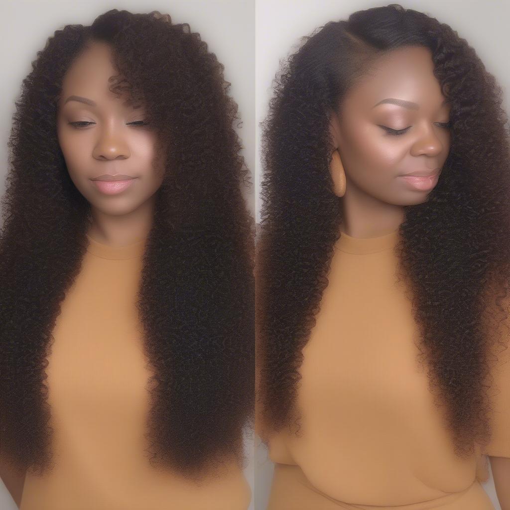 Finished Hairstyle with Cocoa Curl Gel