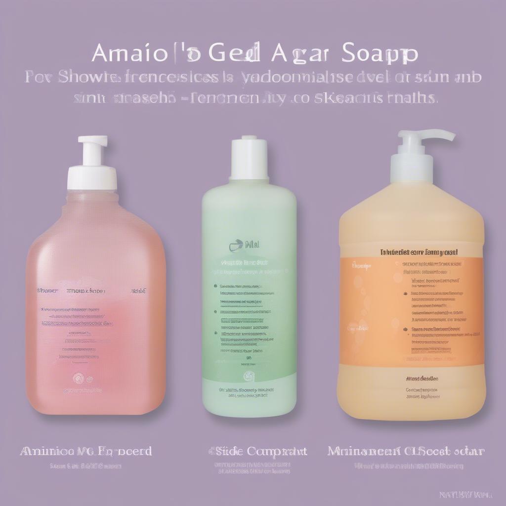 Comparison of Amino Acid Shower Gel and Traditional Soap