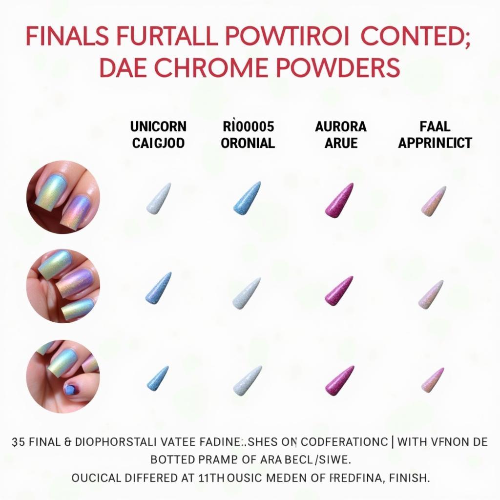 Comparison of Different Chrome Powders