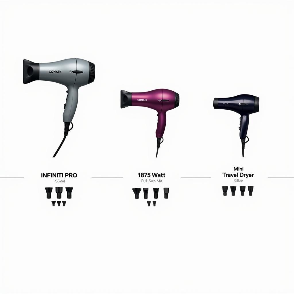 Conair Hair Dryer Types