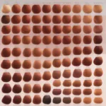 Various Shades of Copper Demi-Permanent Hair Color