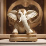 Cream Elephant Symbolism for Earth Signs