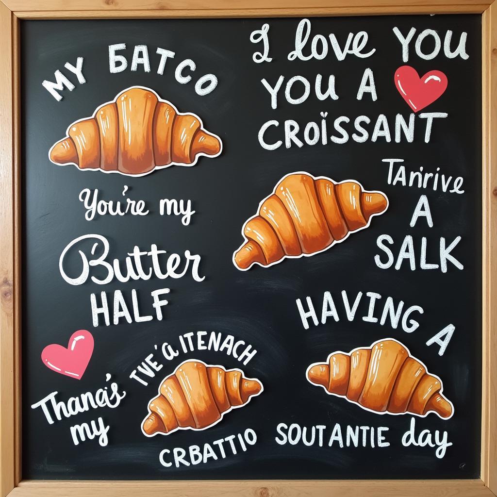 Examples of Croissant Puns