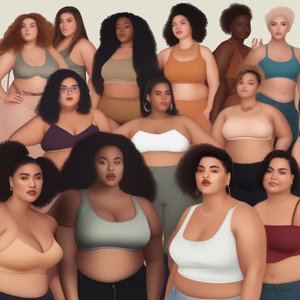 Crop Top Extreme on Different Body Types