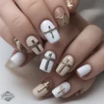 Various Cross Designs on Nails