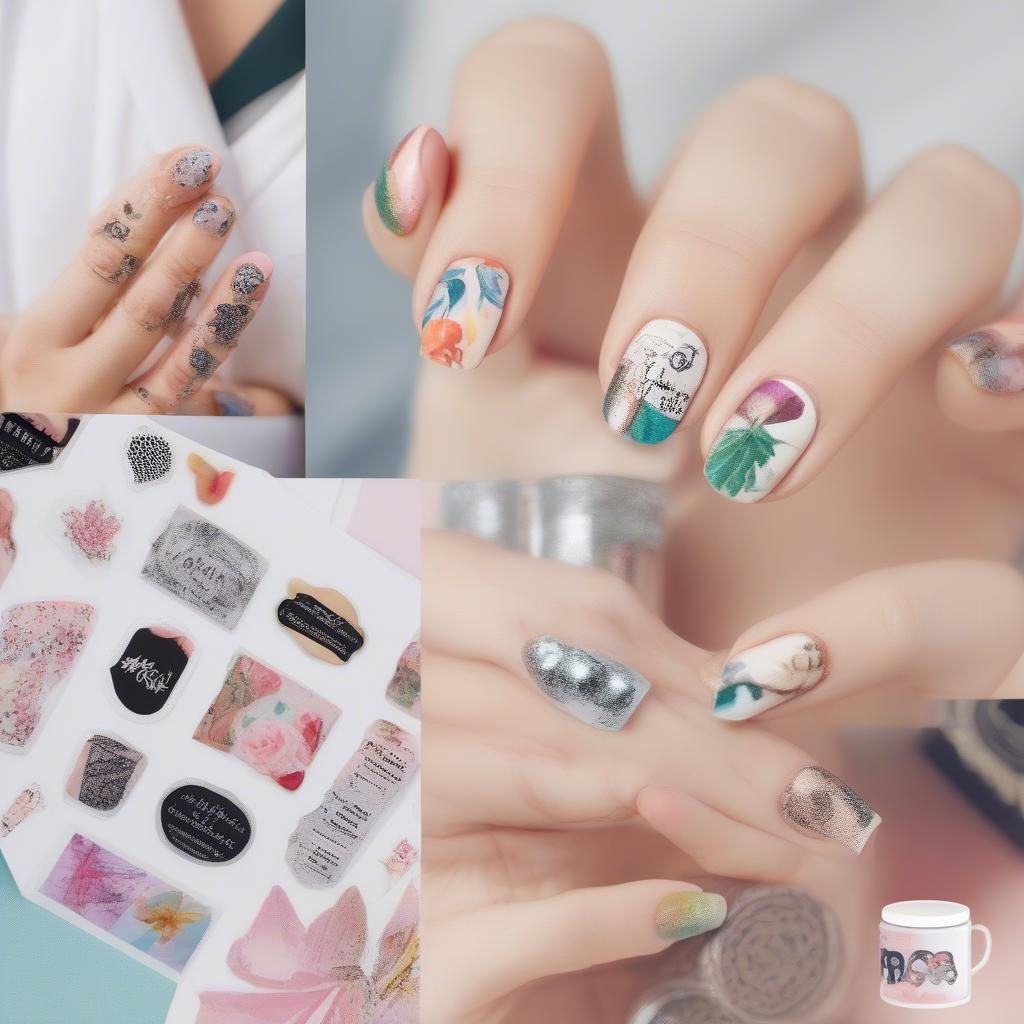 Custom Nail Sticker Design Ideas