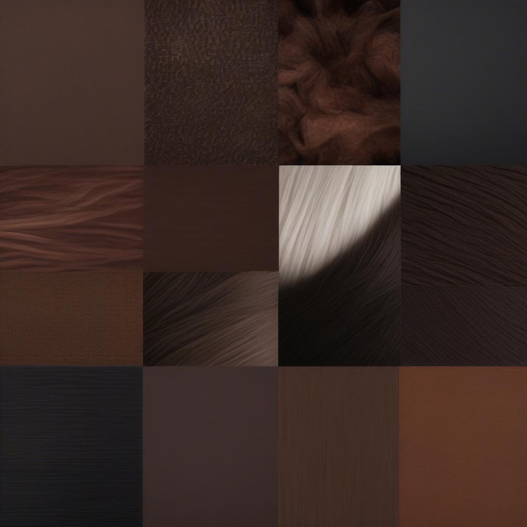 Dark Brown Color Examples