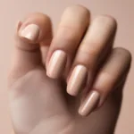 Dark Nude Nail Polish on Light Skin Tones