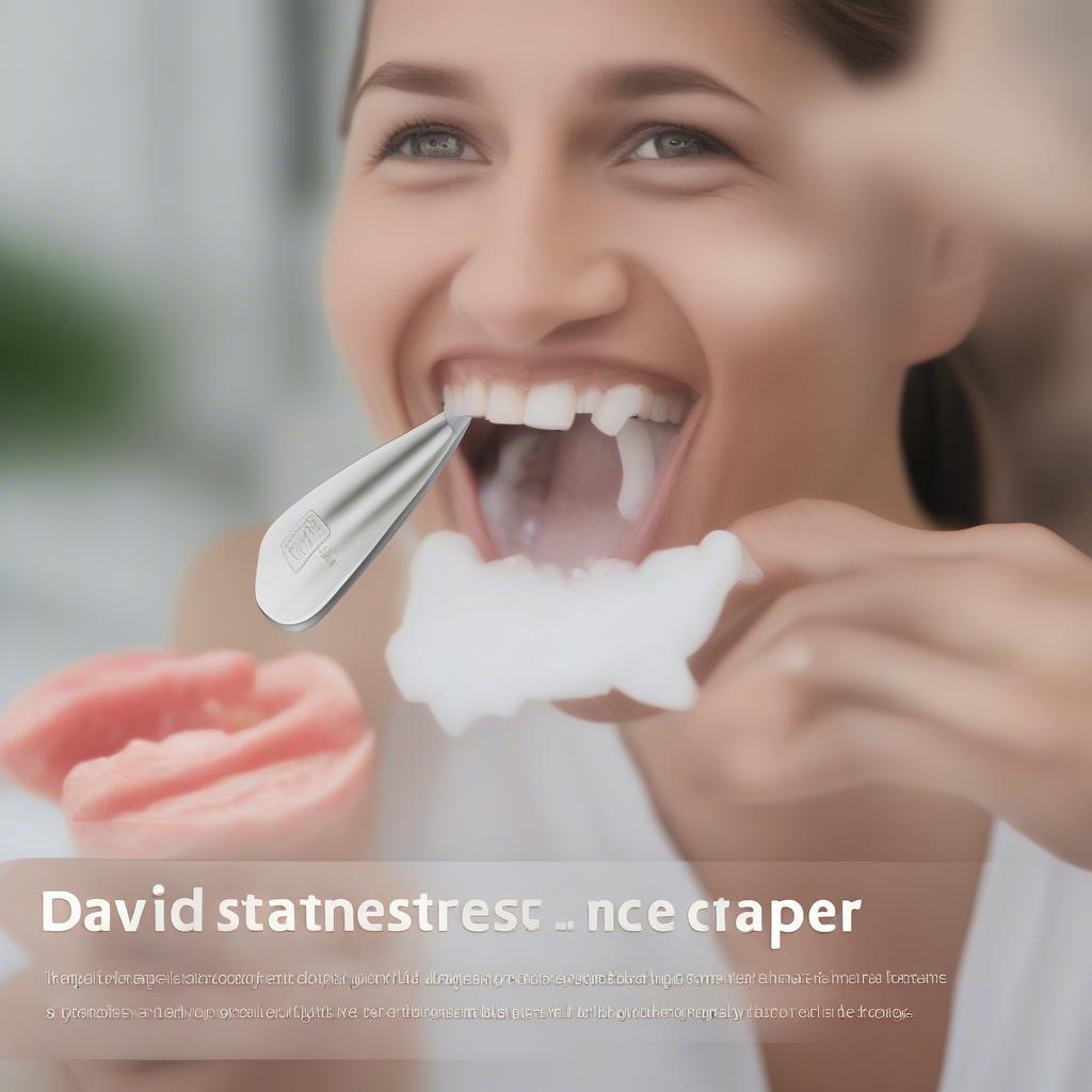 Benefits of Using a Davids Stainless Steel Tongue Scraper