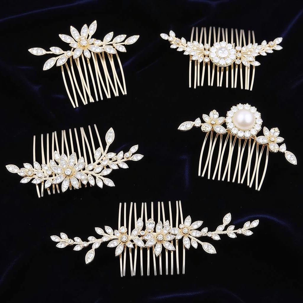 Decorative Hair Combs and Pins for Special Occasions