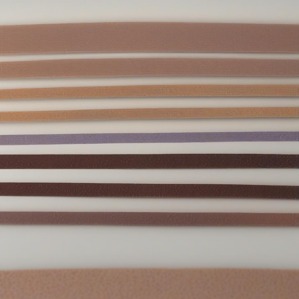 Dental sandpaper strips of varying grits