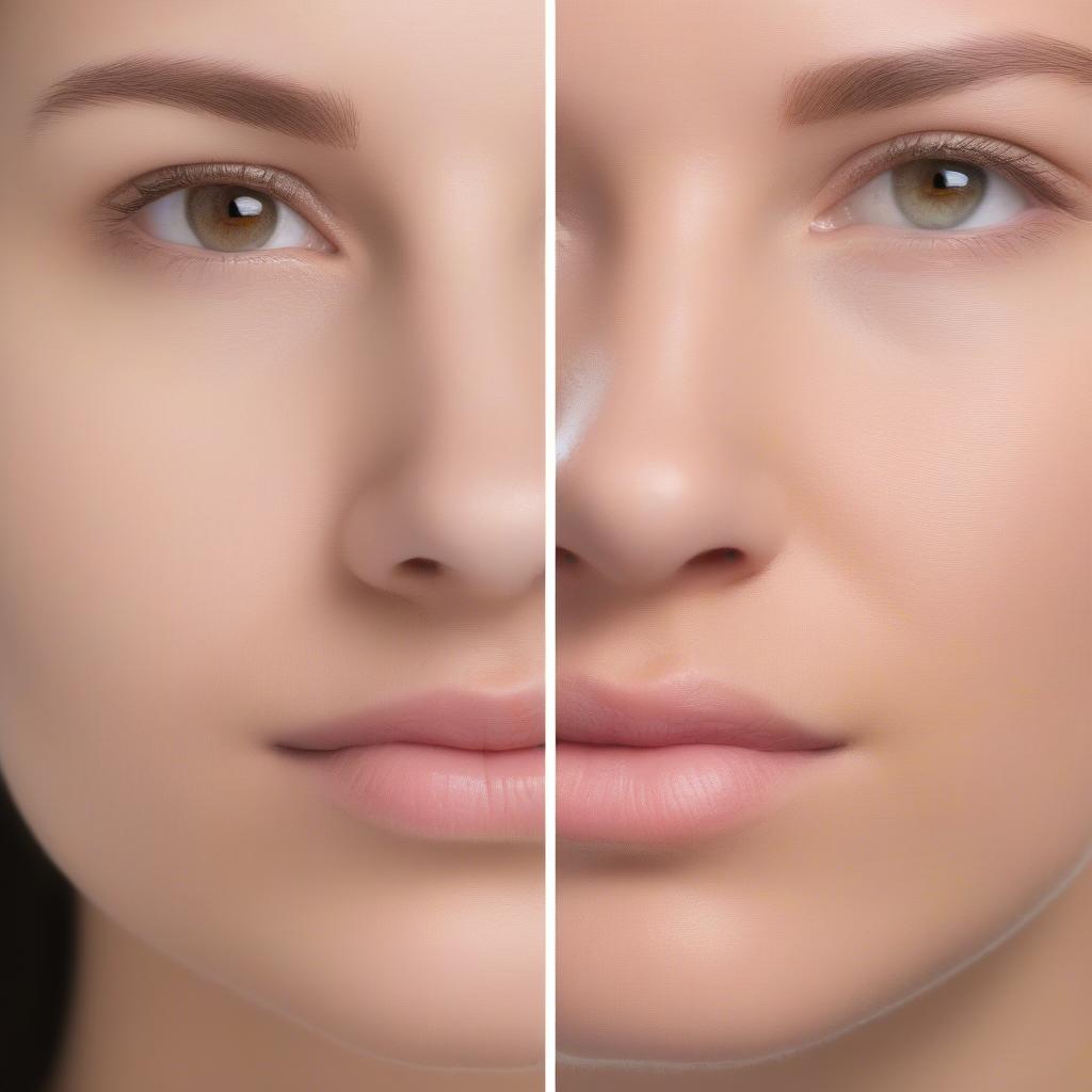 Dermaplaning with Oil: Before & After