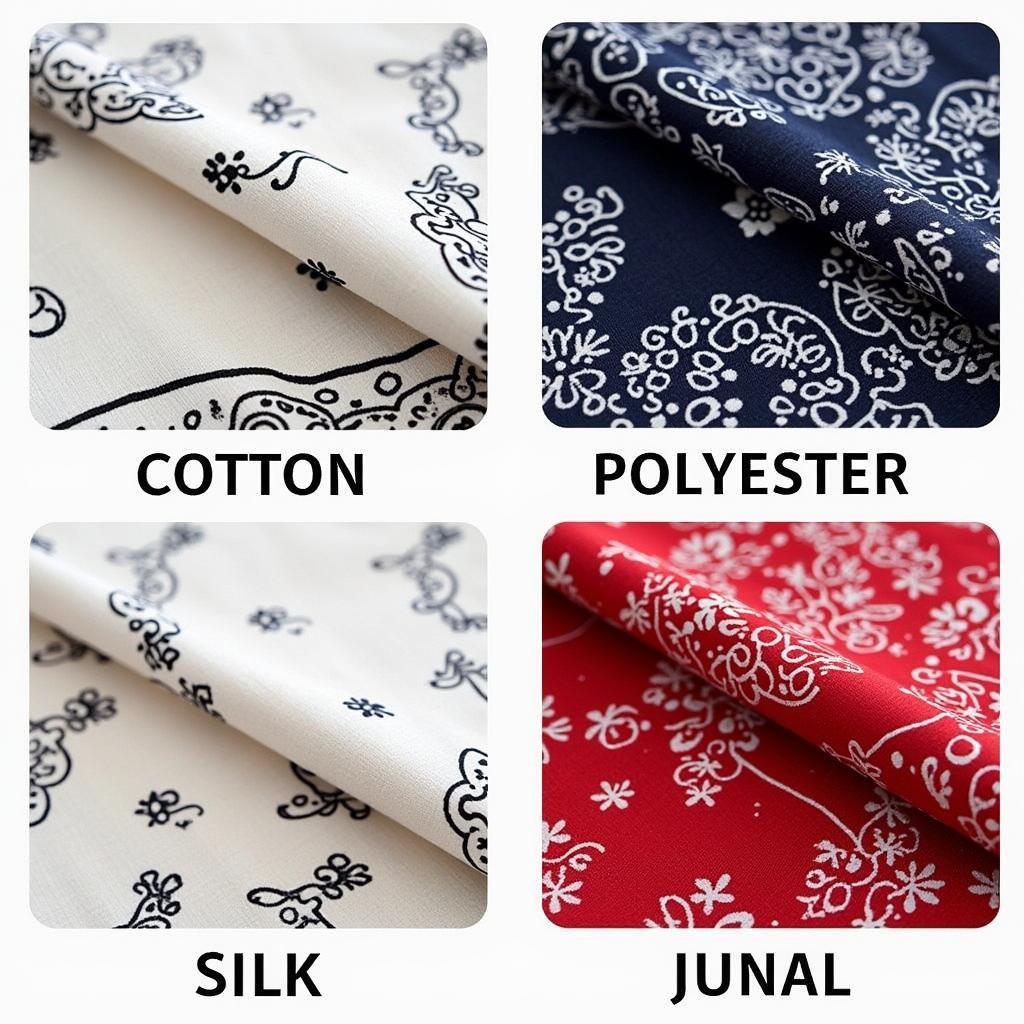 Different Bandana Materials