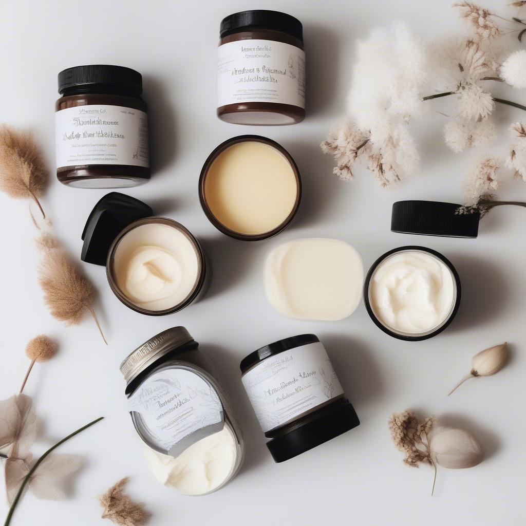 Variety of Body Butters with Hyaluronic Acid