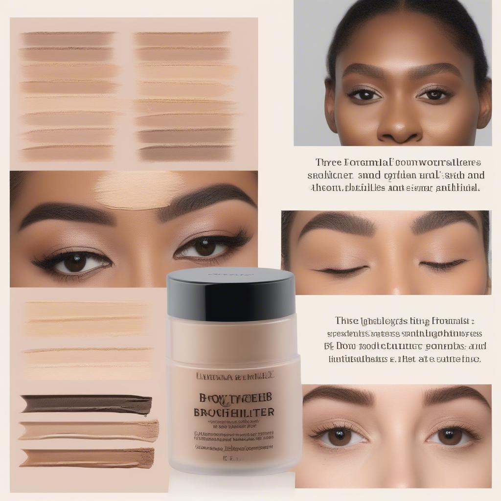 Different Brow Highlighter Formulas: Powder, Cream, and Pencil