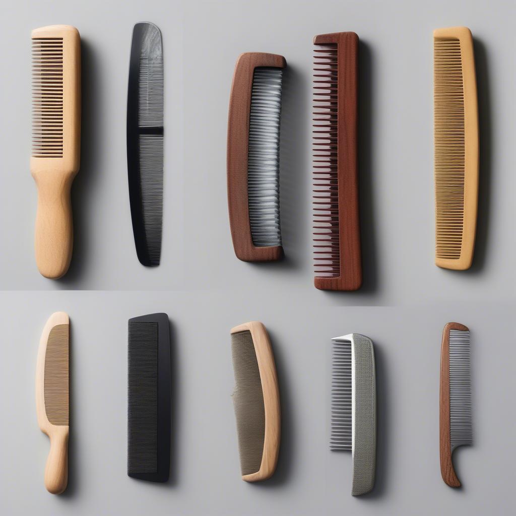 Comparing Different Comb Materials for Long Hair