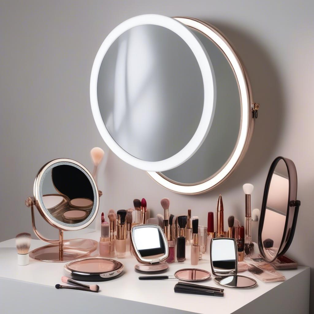 Different Types of Makeup Mirrors