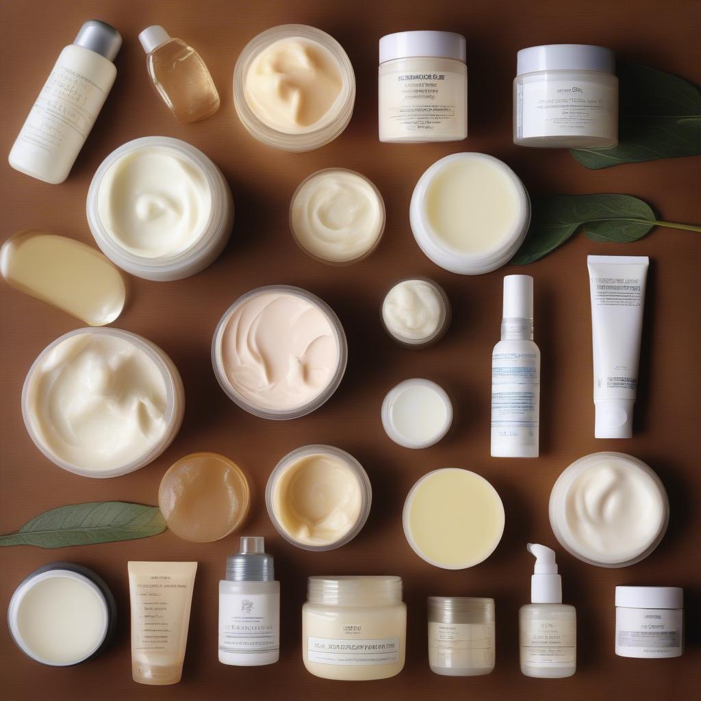 Different Moisturizer Textures