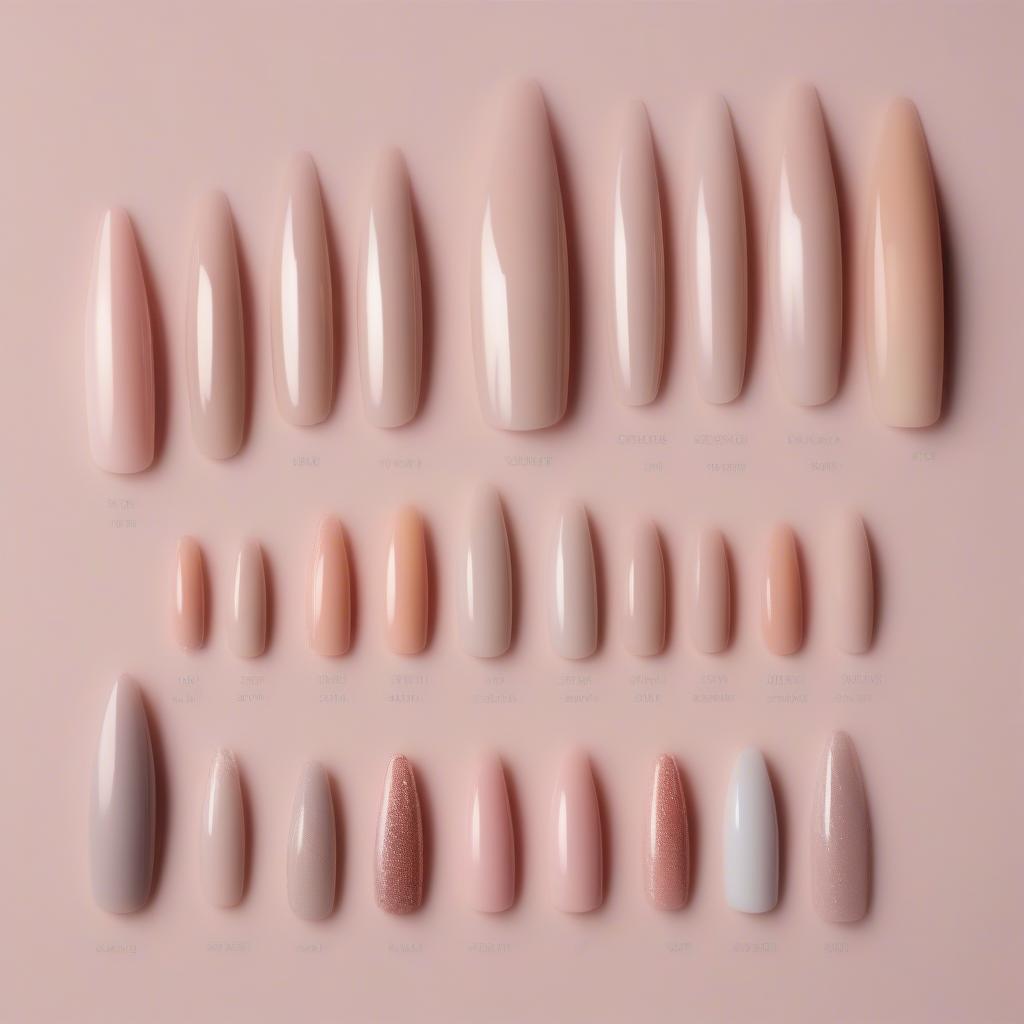 Variety of Soft Gel Tip Shapes