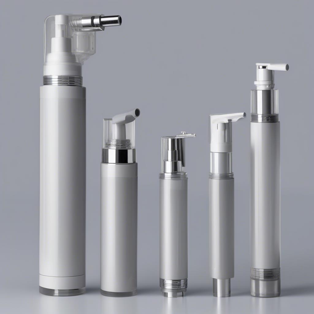 Variety of Airless Lotion Pump Designs