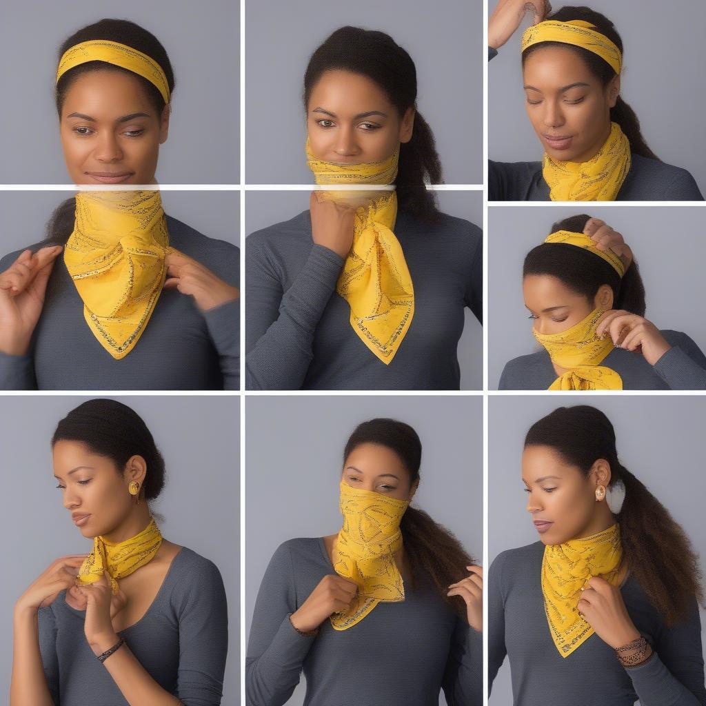 Versatile Ways to Style a Face Bandana