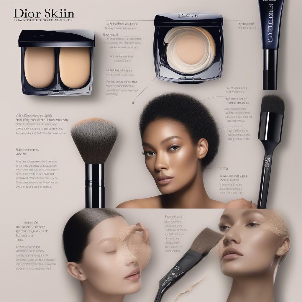 Dior Diorskin Forever Foundation Application Techniques