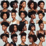 Diverse Women with Different Haircut Styles