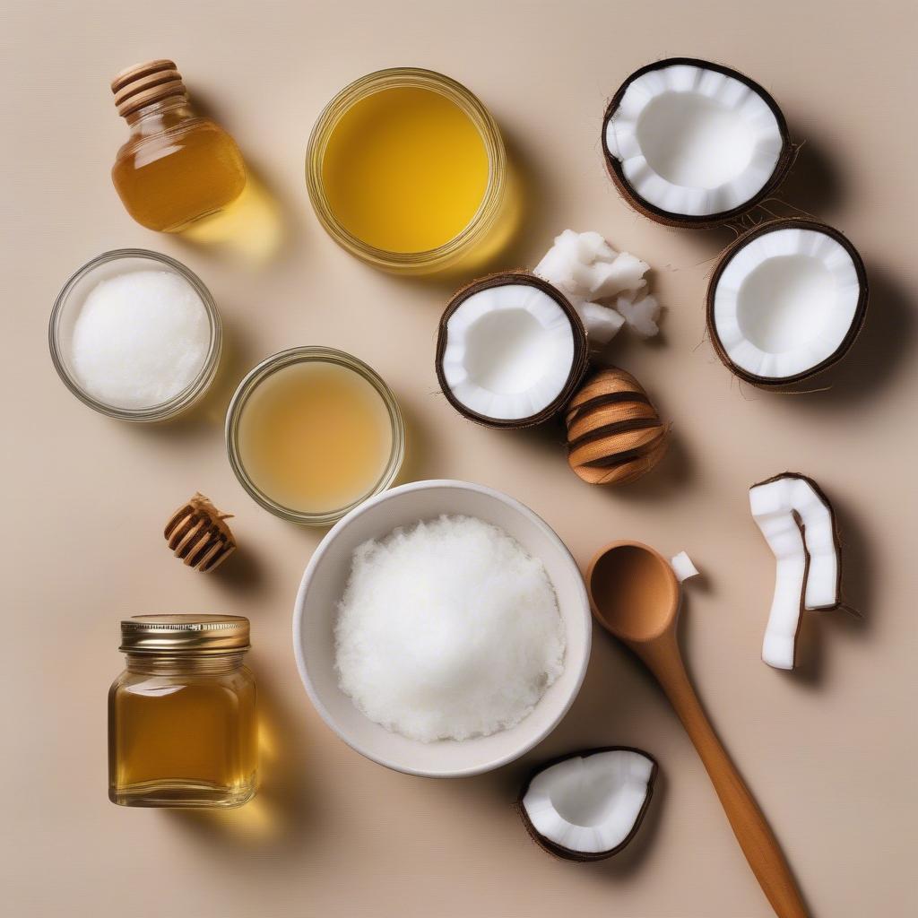 DIY Hair Collagen Mask Ingredients