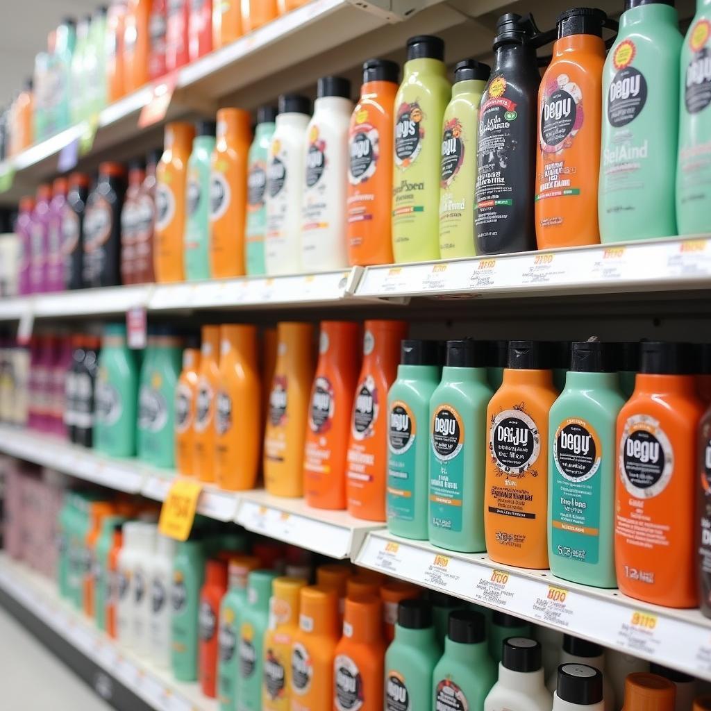 Drugstore Body Wash Aisle