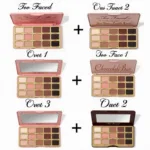 Dupe Too Faced Chocolate Bar Palette Comparison