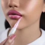 Applying Duwop Lip Venom