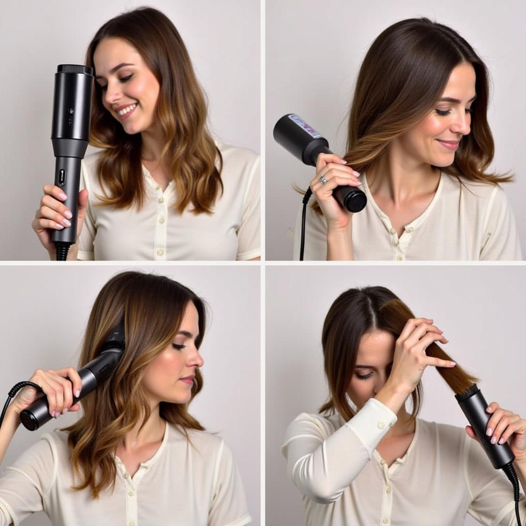 Styling Hair with Dyson Corrale Ceramic Pop