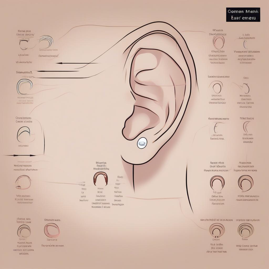 Ear Anatomy and Piercing Placements