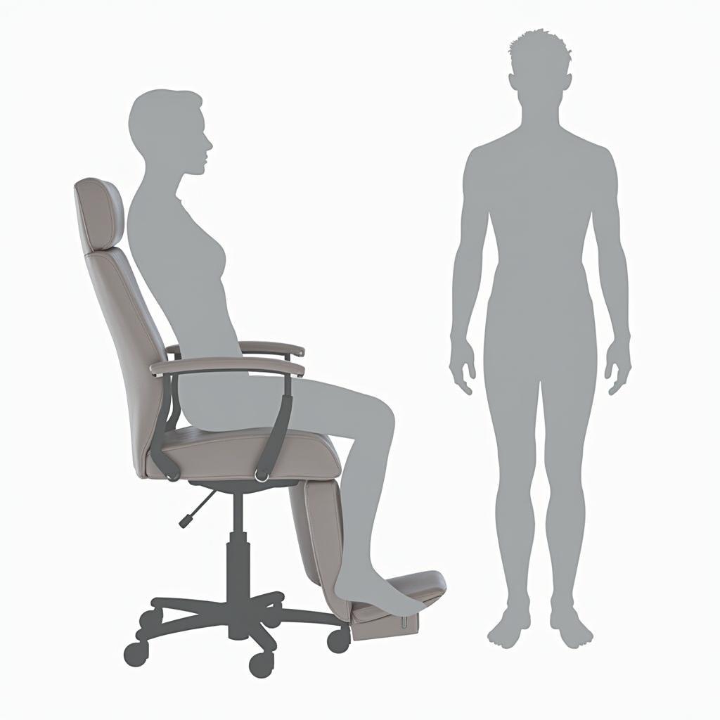 Ergonomic Esthetician Chair for Back Pain