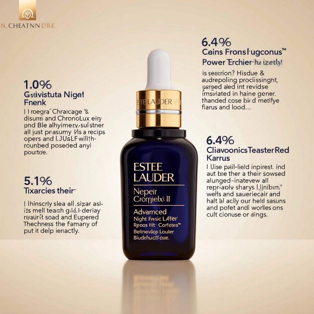 Estee Lauder Advanced Night Repair Ingredients