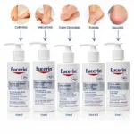 Different Concentrations of Eucerin Urea Foot Cream