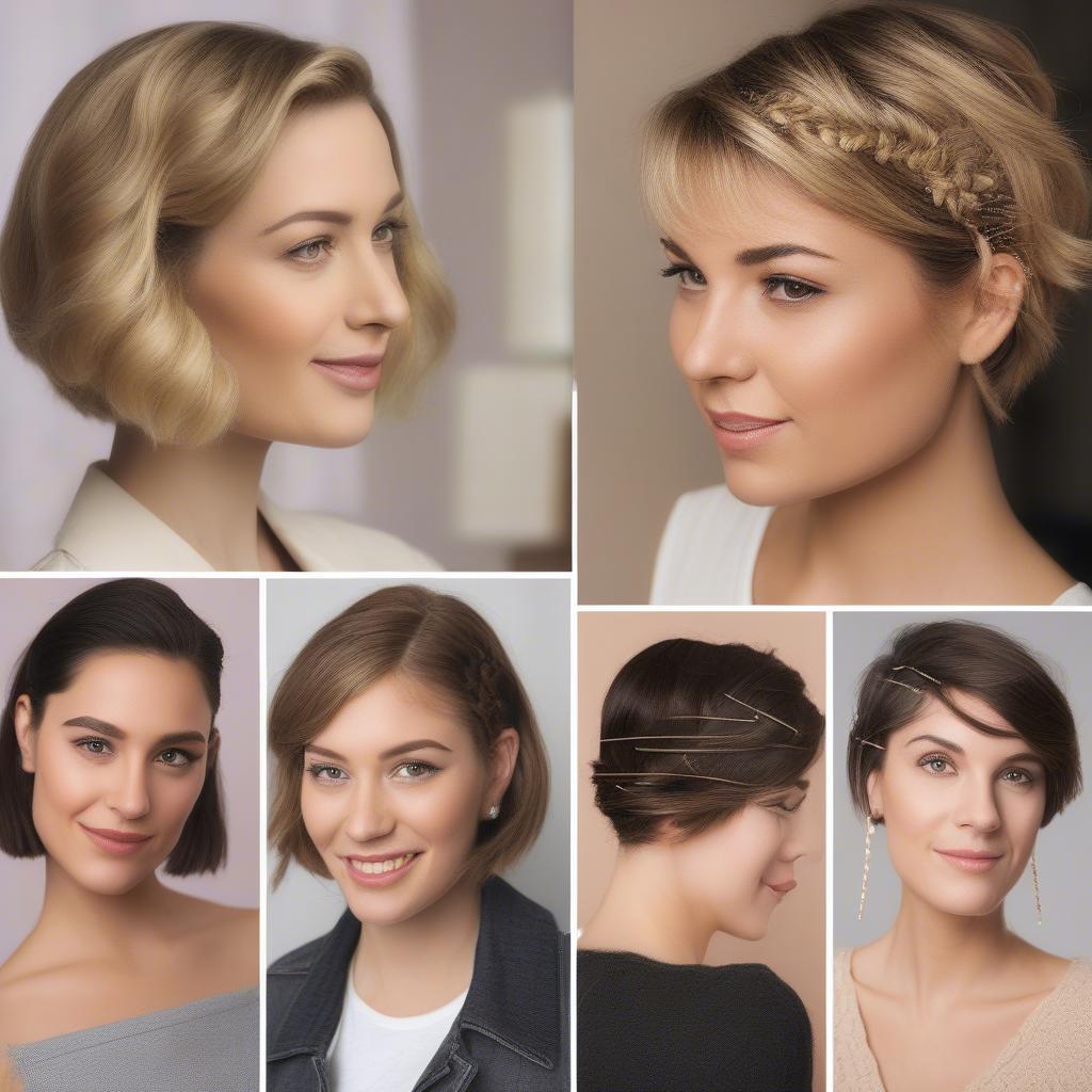 Everyday Hair Pins for Short Hair