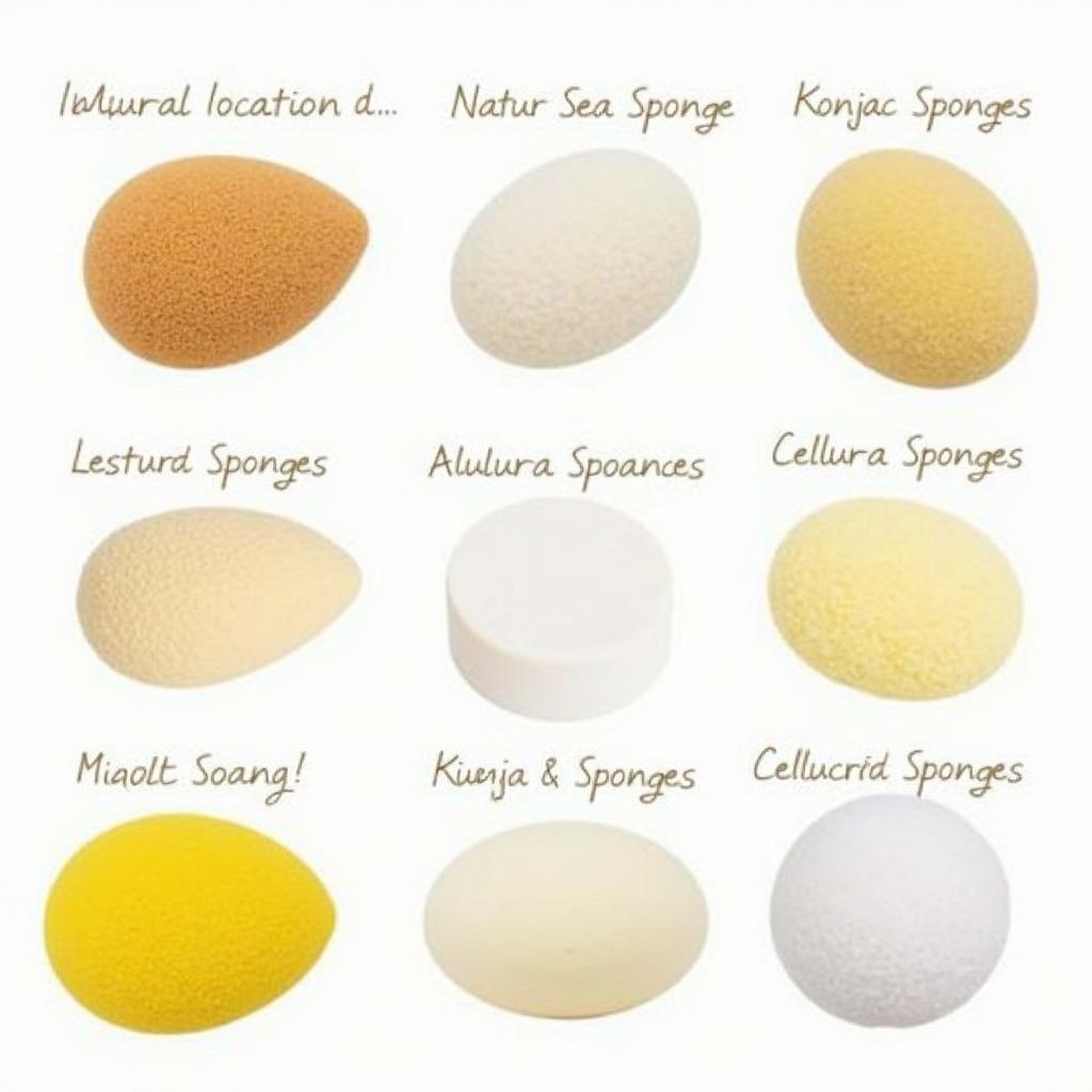 Different Types of Exfoliating Facial Sponges