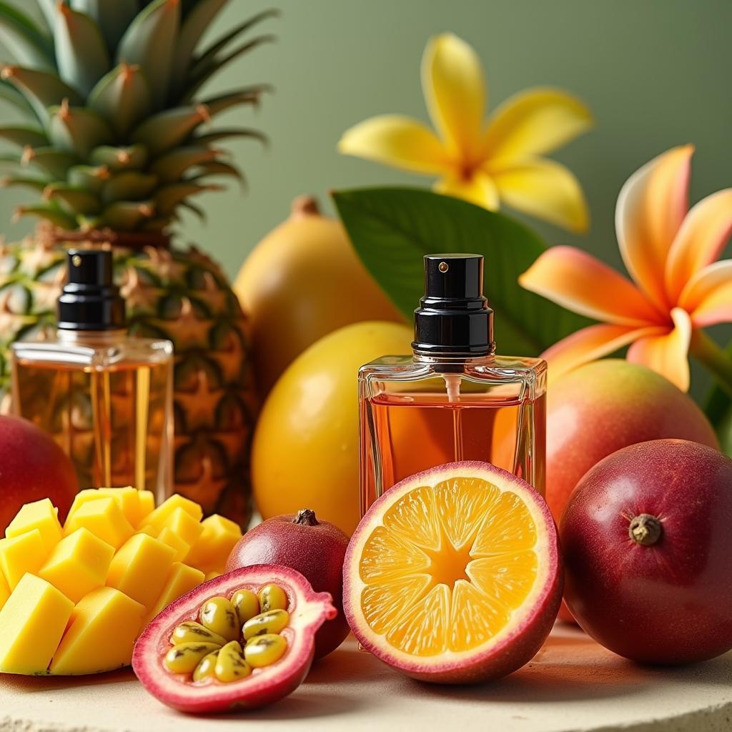 Exotic Fruity Perfume Notes