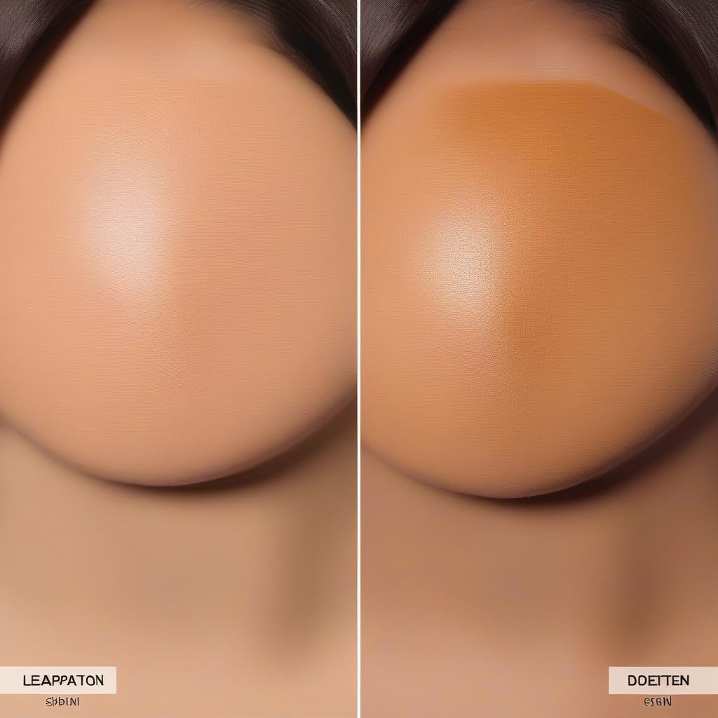 Comparison of tan results using expired versus fresh Bondi Sands self-tanner